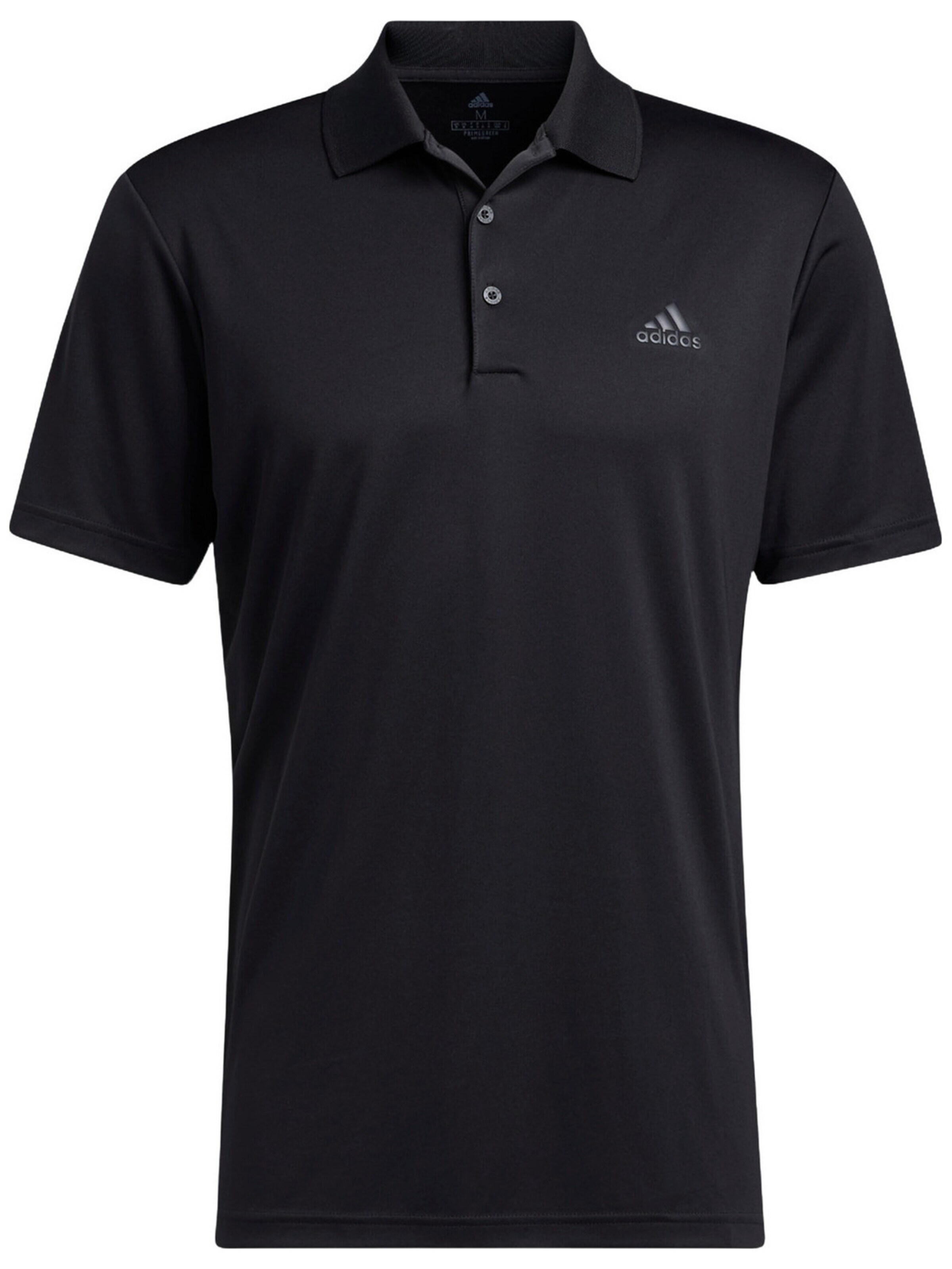 ADIDAS Shirt 'adidas Poloshirt Performance Primegreen' in Black: front