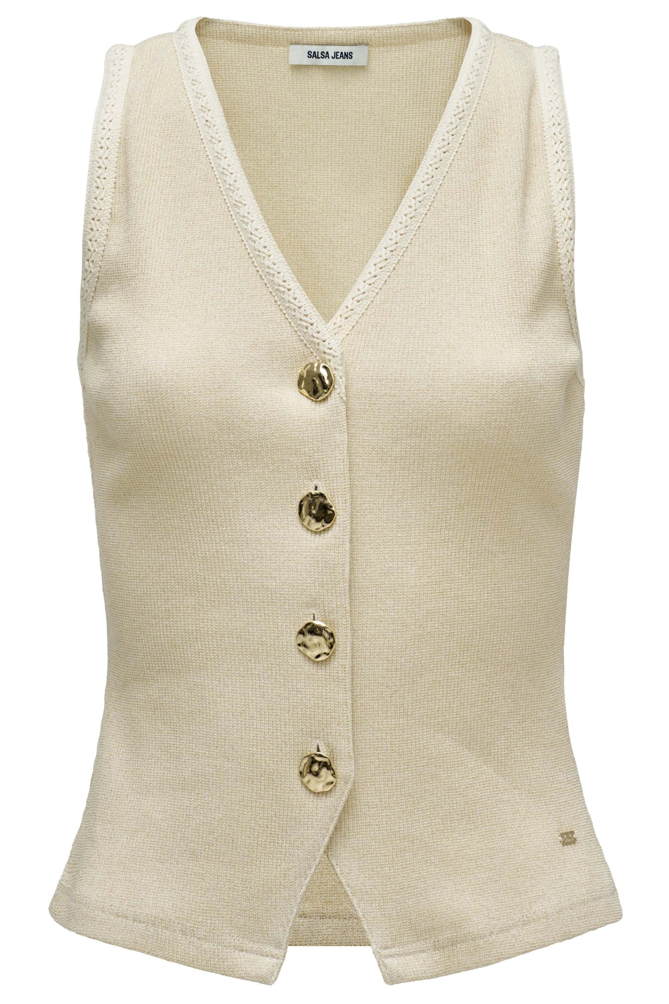 Salsa Jeans Top in White: front