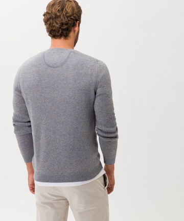 BRAX Sweater 'Rick' in Grey: back