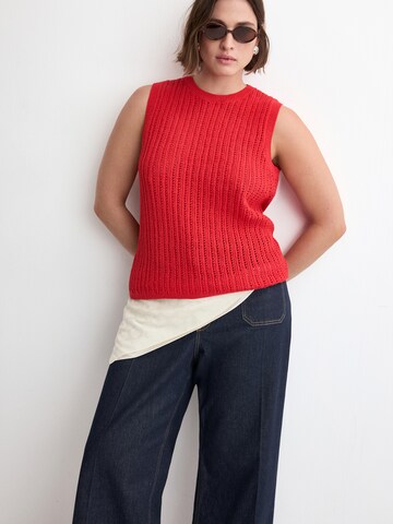 MANGO Sticktop 'SITO' i rød: forside