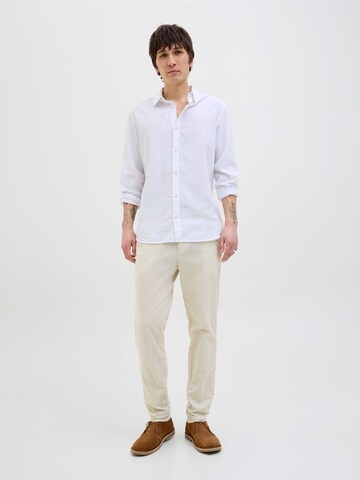 JACK & JONES Конический (Tapered) Брюки-чинос 'JPSTAce JJSummer' в Серый