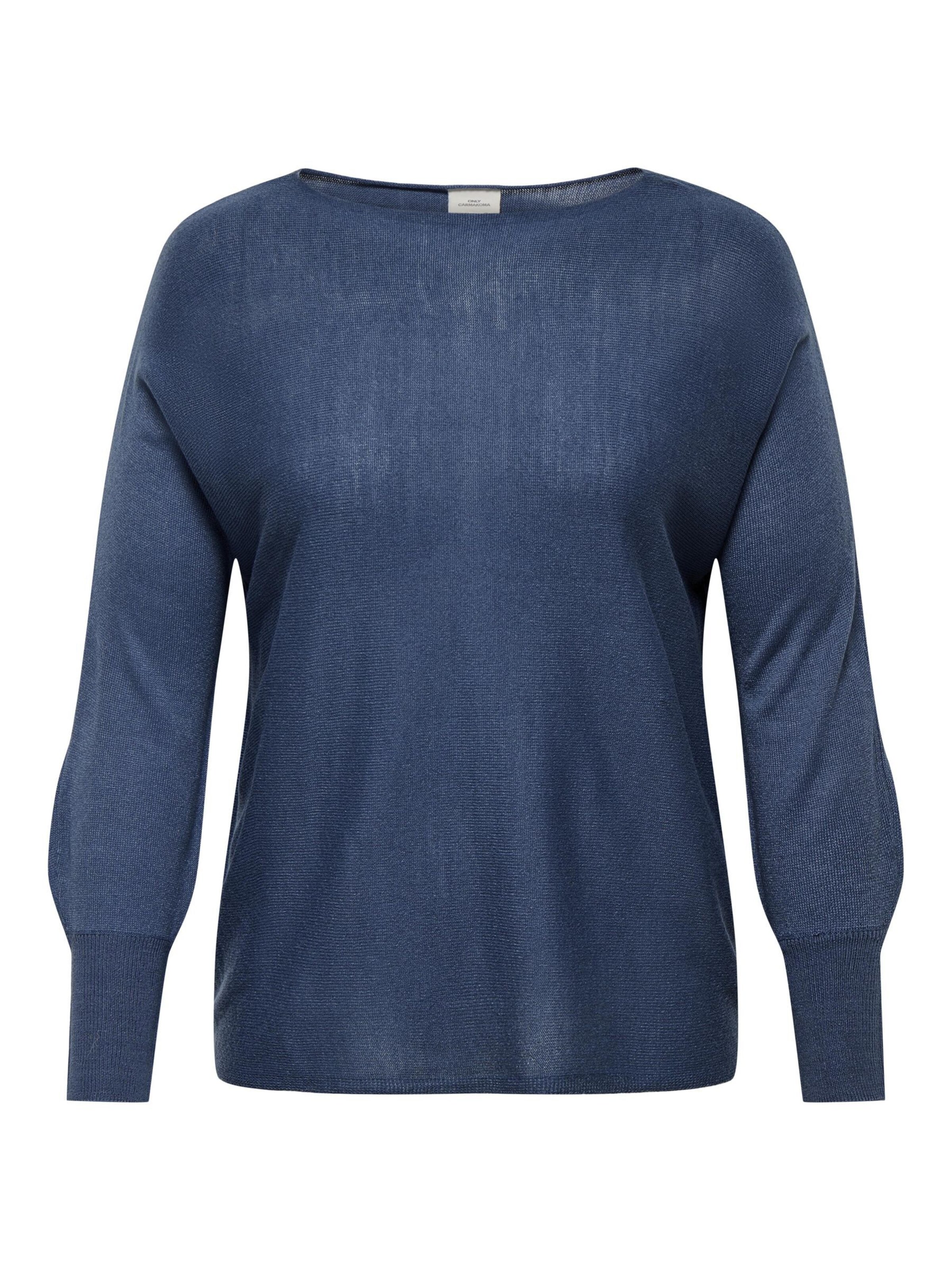 ONLY Carmakoma - Jersey 'CARAIDA' en azul: frente