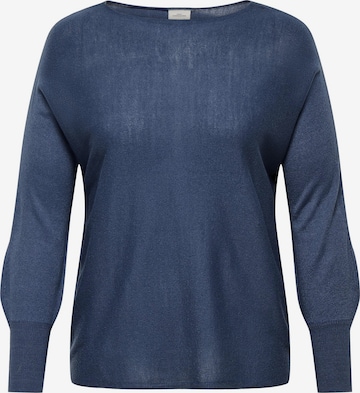 ONLY Carmakoma - Jersey 'CARAIDA' en azul: frente