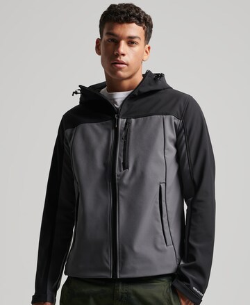 Superdry Athletic Jacket in Grey: front