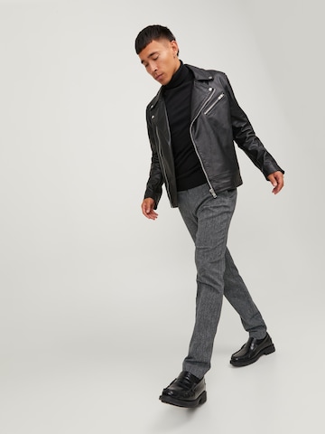 JACK & JONES Slimfit Chinobyxa 'MARCO' i grå