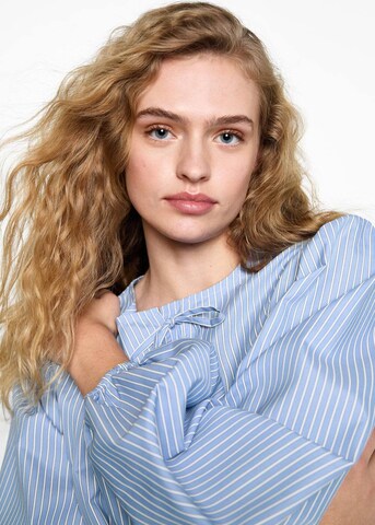 MANGO TEEN Blouse 'Lazos' in Blue