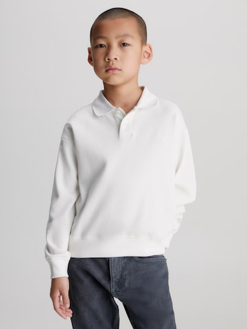 Calvin Klein Jeans Poloshirt in Beige: predná strana