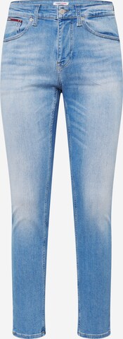 Tommy Jeans Skinny Džíny 'Austin' – modrá: přední strana