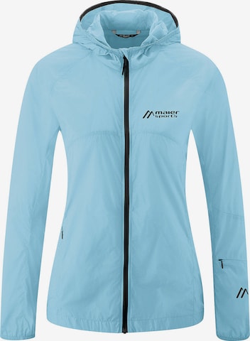 Maier Sports Jacke 'Feathery' in Blue: front