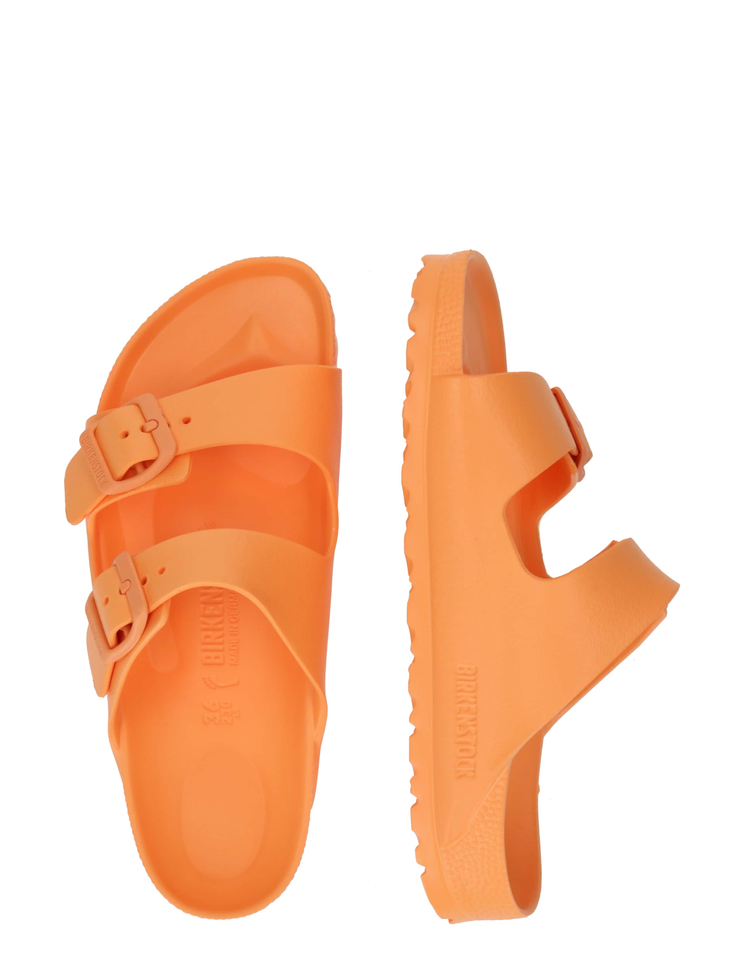 BIRKENSTOCK Чехли 'Arizona' в оранжево