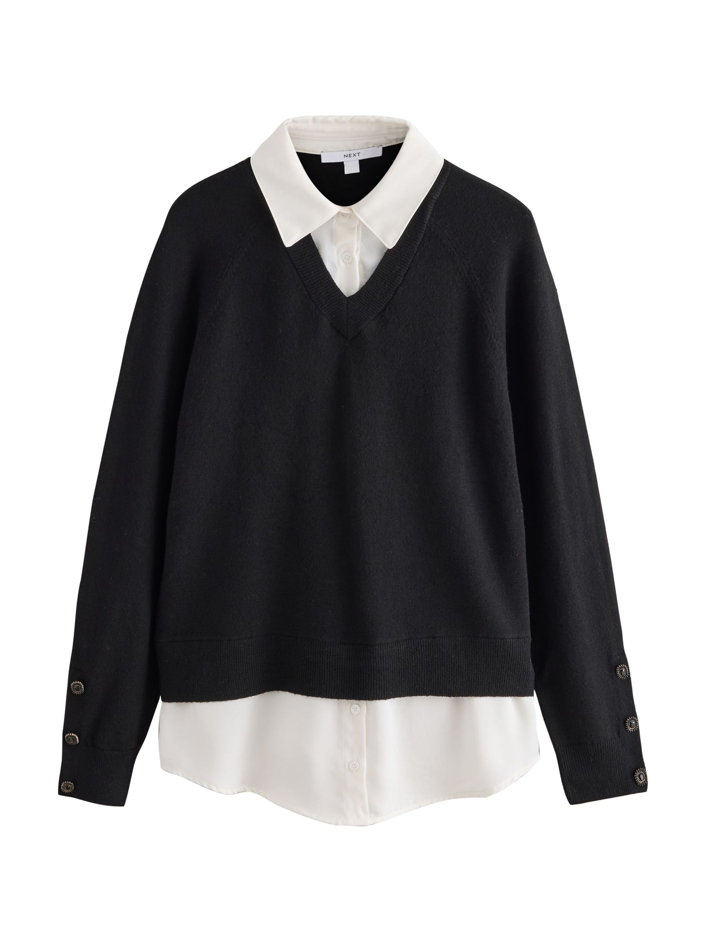 Next Pullover in Schwarz: Vorderseite