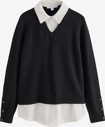 Next Pullover in Schwarz: Vorderseite