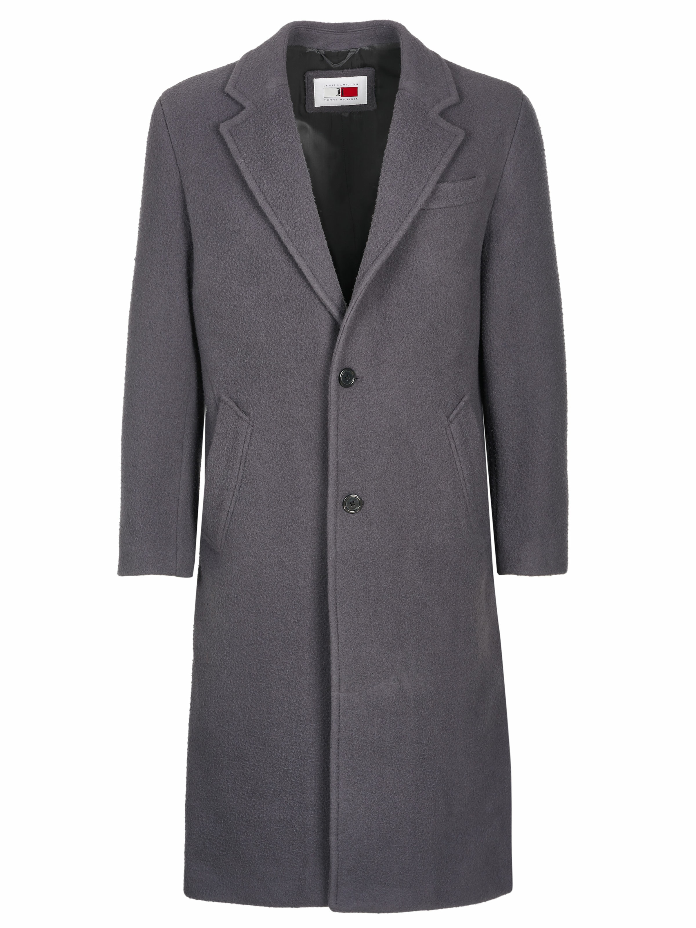 TOMMY HILFIGER Between-Seasons Coat in mottled grey, Item view