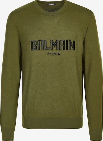 Balmain Pullover in Grün: Vorderseite