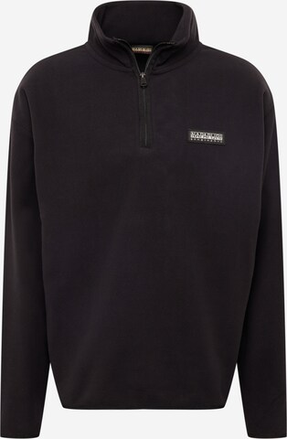 NAPAPIJRI Sweatshirt in Schwarz: predná strana