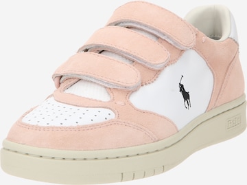 Polo Ralph Lauren Sneakers laag in Roze: voorkant