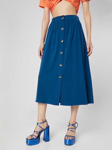 Katy Perry exclusive for ABOUT YOU Skirt 'Julia' in Blue: front
