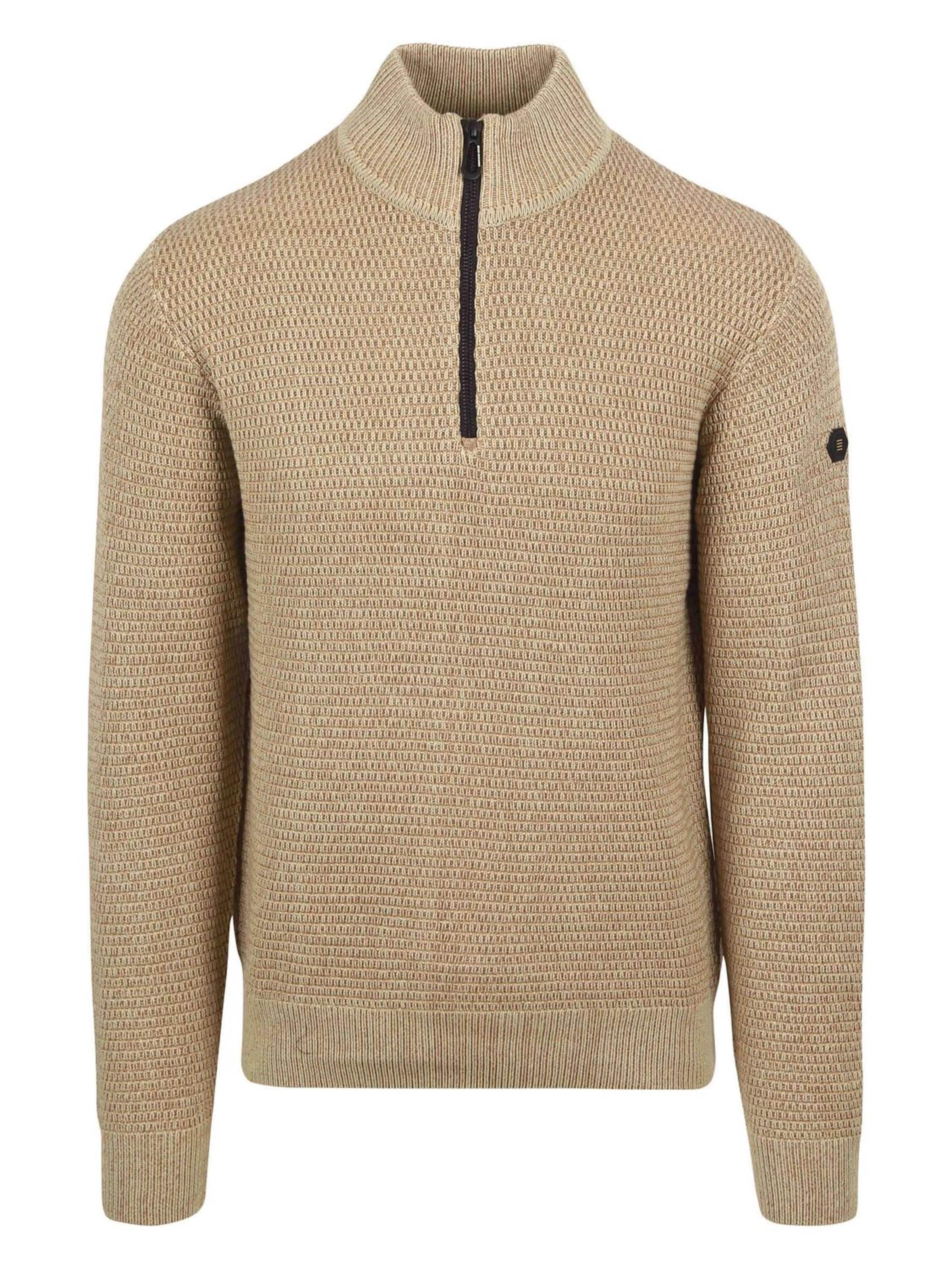 No Excess Sweater in Beige: front