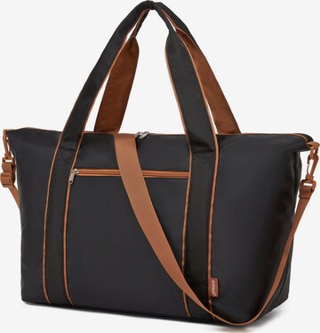 Kono Travel Bag in Black: front