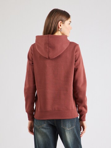 Felpa di Champion Authentic Athletic Apparel in marrone