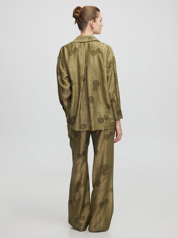 Ipekyol Blouse 'Jacquard' in Groen