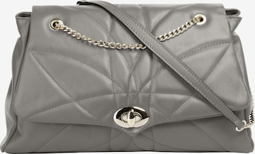 Sac à bandoulière Cluty en gris : devant