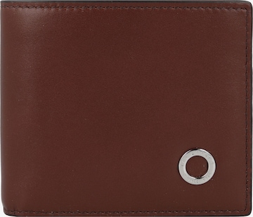 The Bridge Wallet 'Biagio' in Brown: front