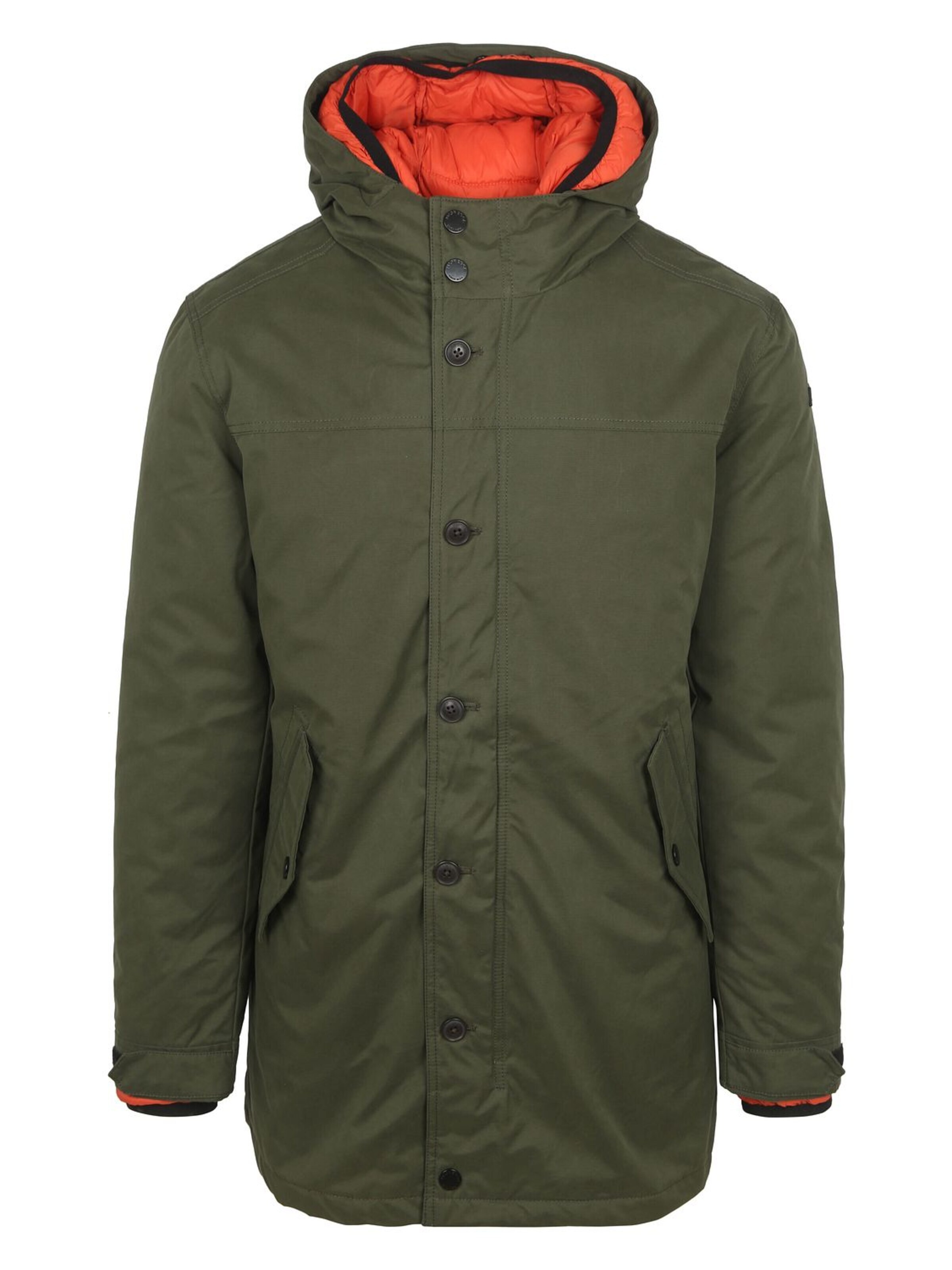 McGREGOR Winterparka in Groen: voorkant
