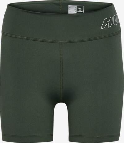 Hummel Pantalon de sport 'Fundamental' en gris clair / olive, Vue avec produit