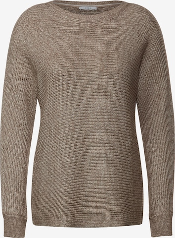 CECIL Sweater in Brown: front