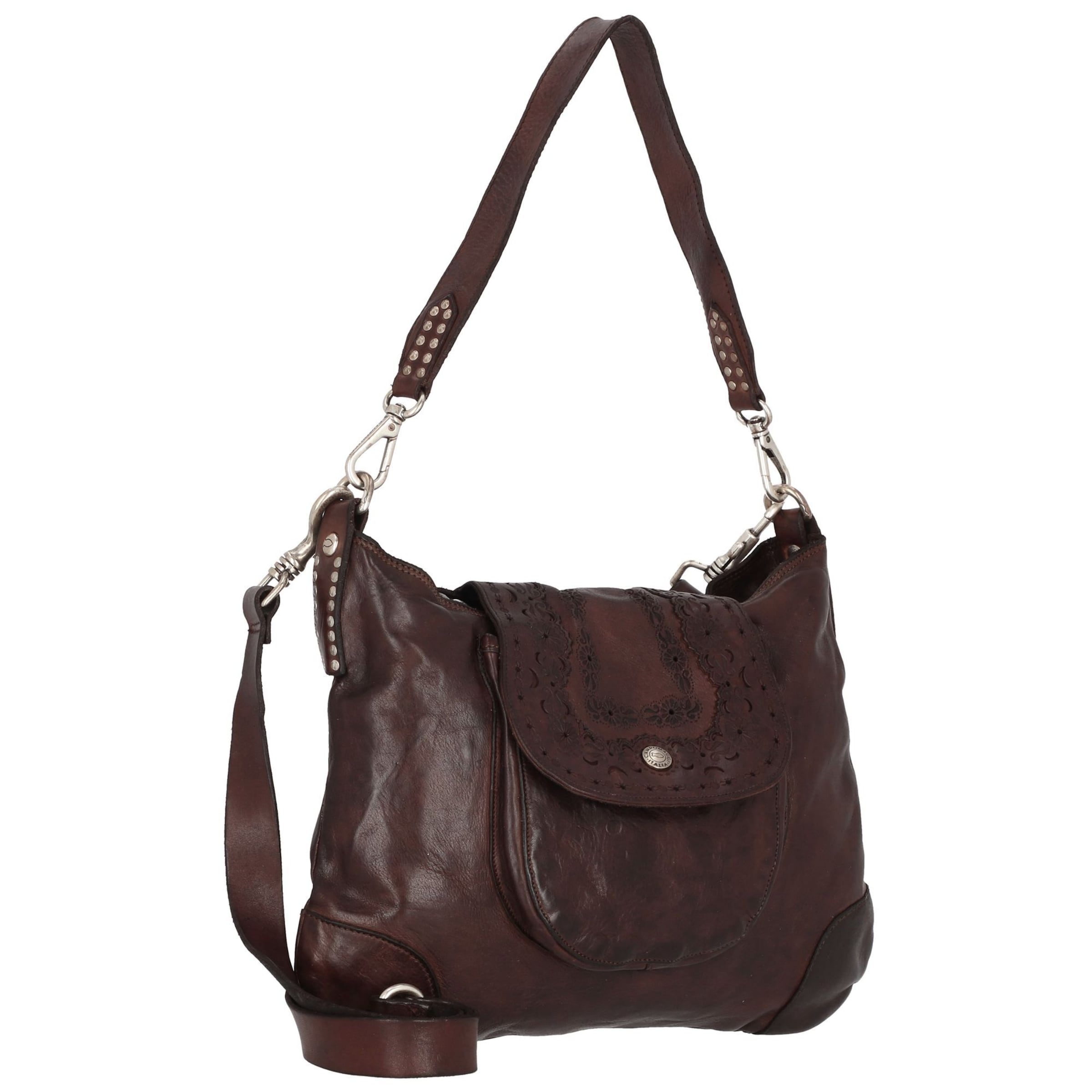 Campomaggi Umhängetasche in Braun