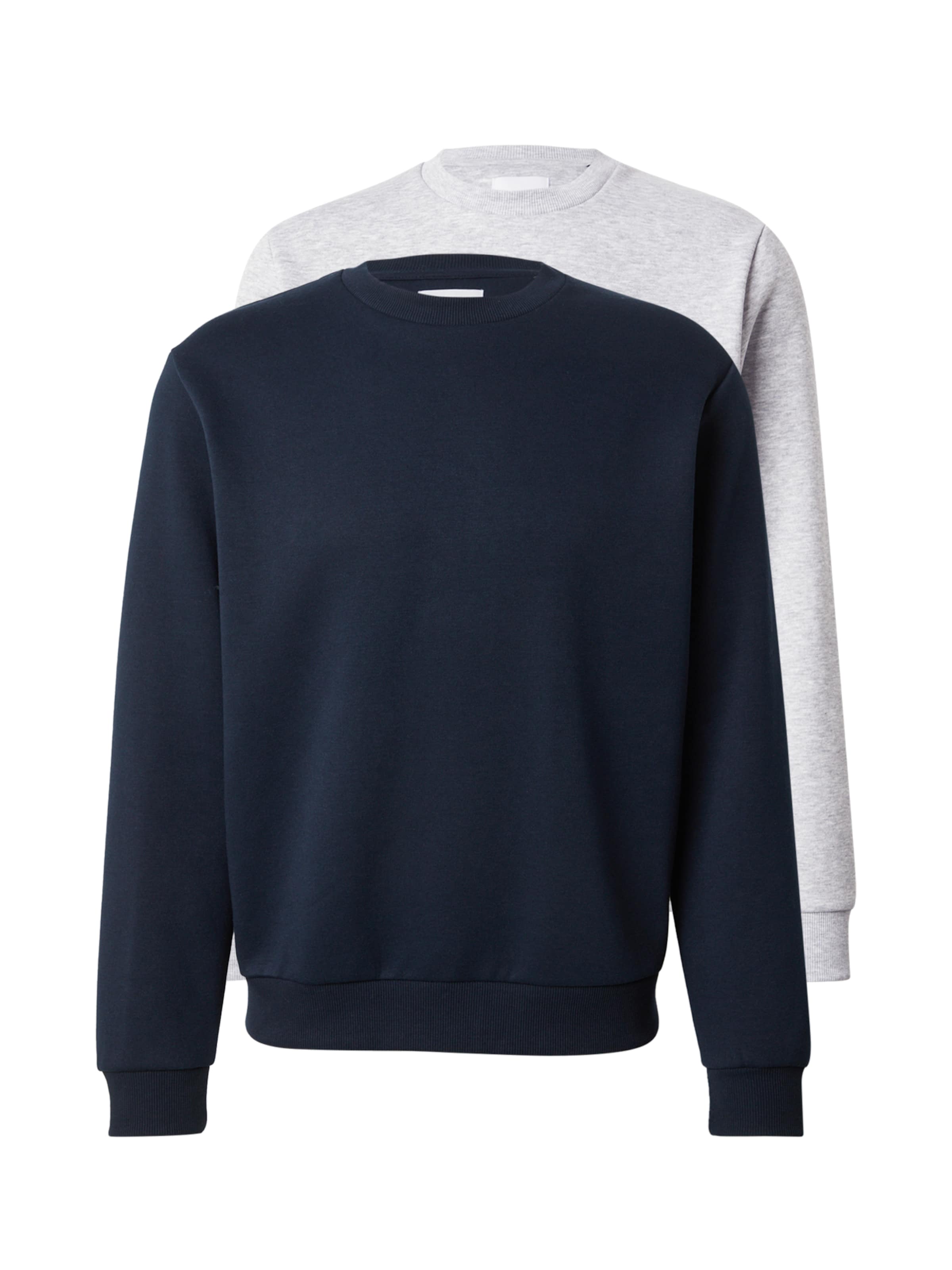 JACK & JONES Sweatshirt 'JJEBRADLEY' in Blue: front