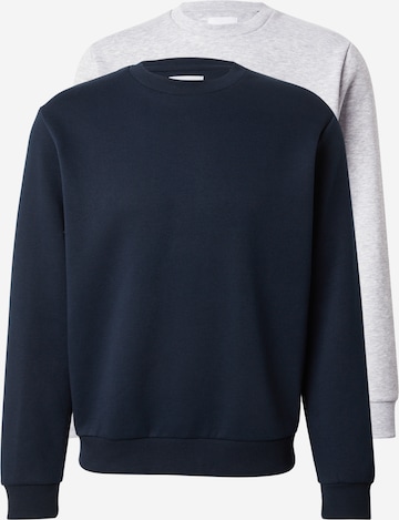 Sweat-shirt 'JJEBRADLEY' JACK & JONES en bleu : devant