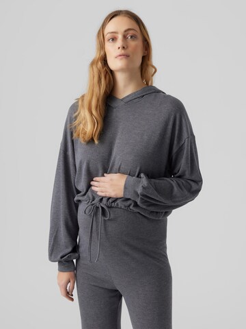 MAMALICIOUS Sweatshirt 'Cassie' i grå: forside