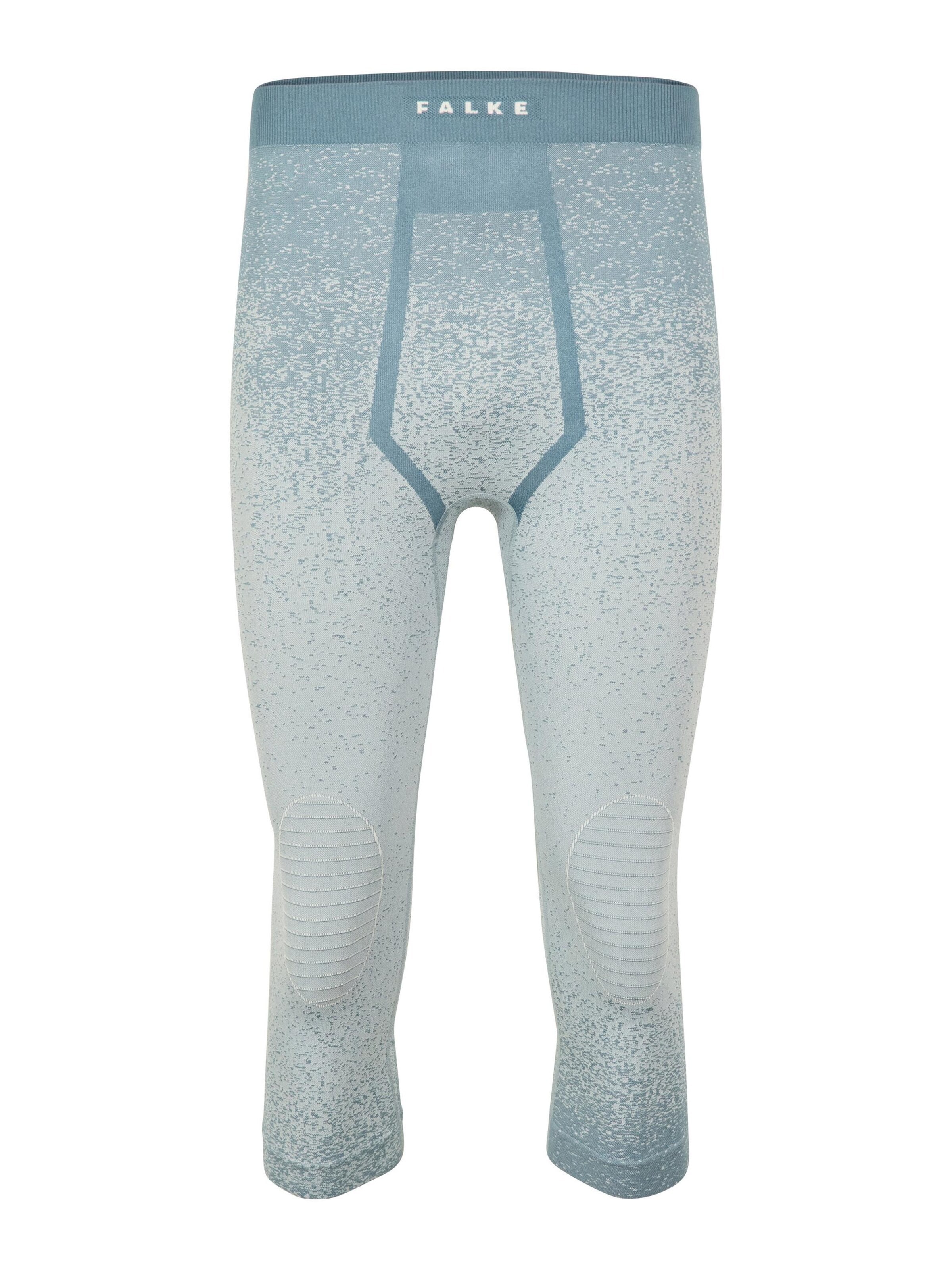 FALKE Skinny Workout Pants '3/4' in Blue: front