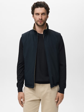 MANGO MAN Vest 'NADAST' i blå: forside