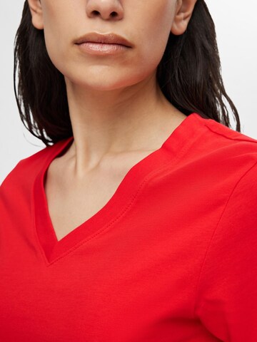 SELECTED FEMME Shirt 'Essential' in Red