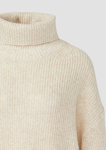s.Oliver Strickpullover in Beige