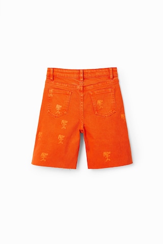 Regular Jean 'Aguila' Desigual en orange