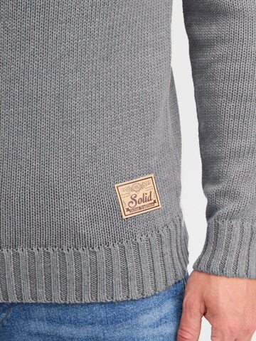 Pull-over 'Petro' !Solid en gris