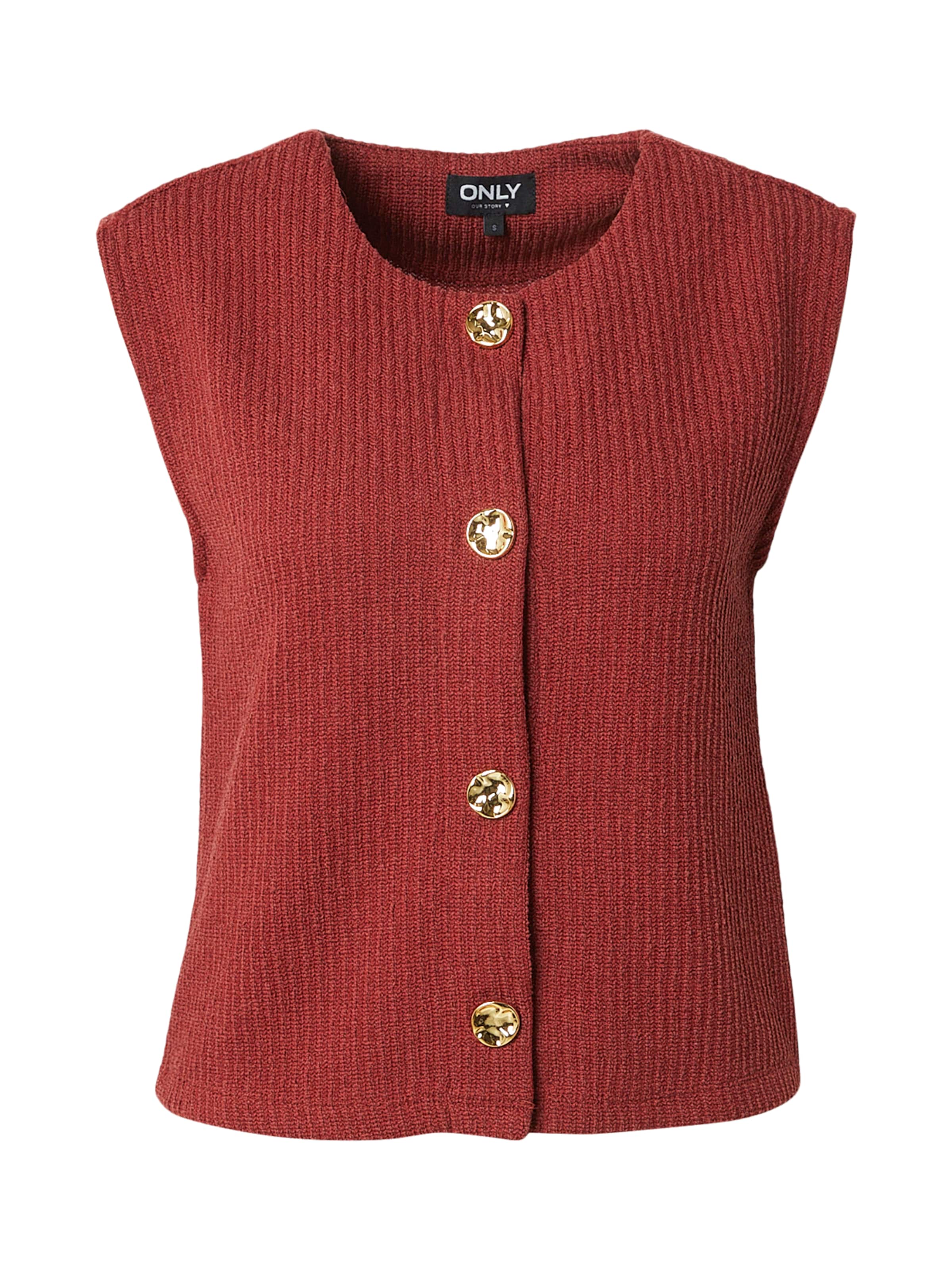 ONLYPrsluk 'ONLVICKI' - crvena boja: prednji dio