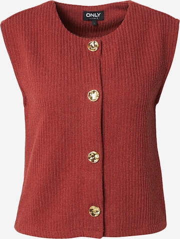 raudona ONLY Liemenė 'ONLVICKI': priekis