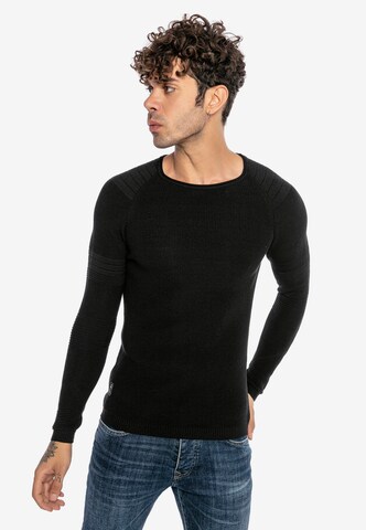 Redbridge Sweater 'West Covina' in Black: front