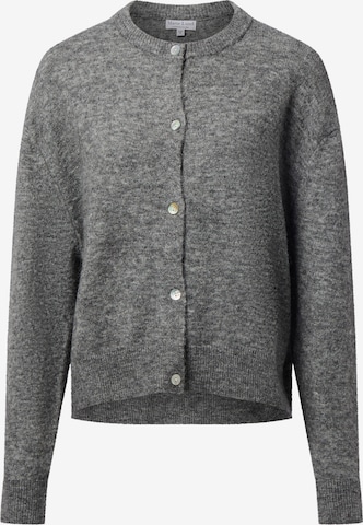 Marie Lund Strickjacke in Grau: Vorderseite