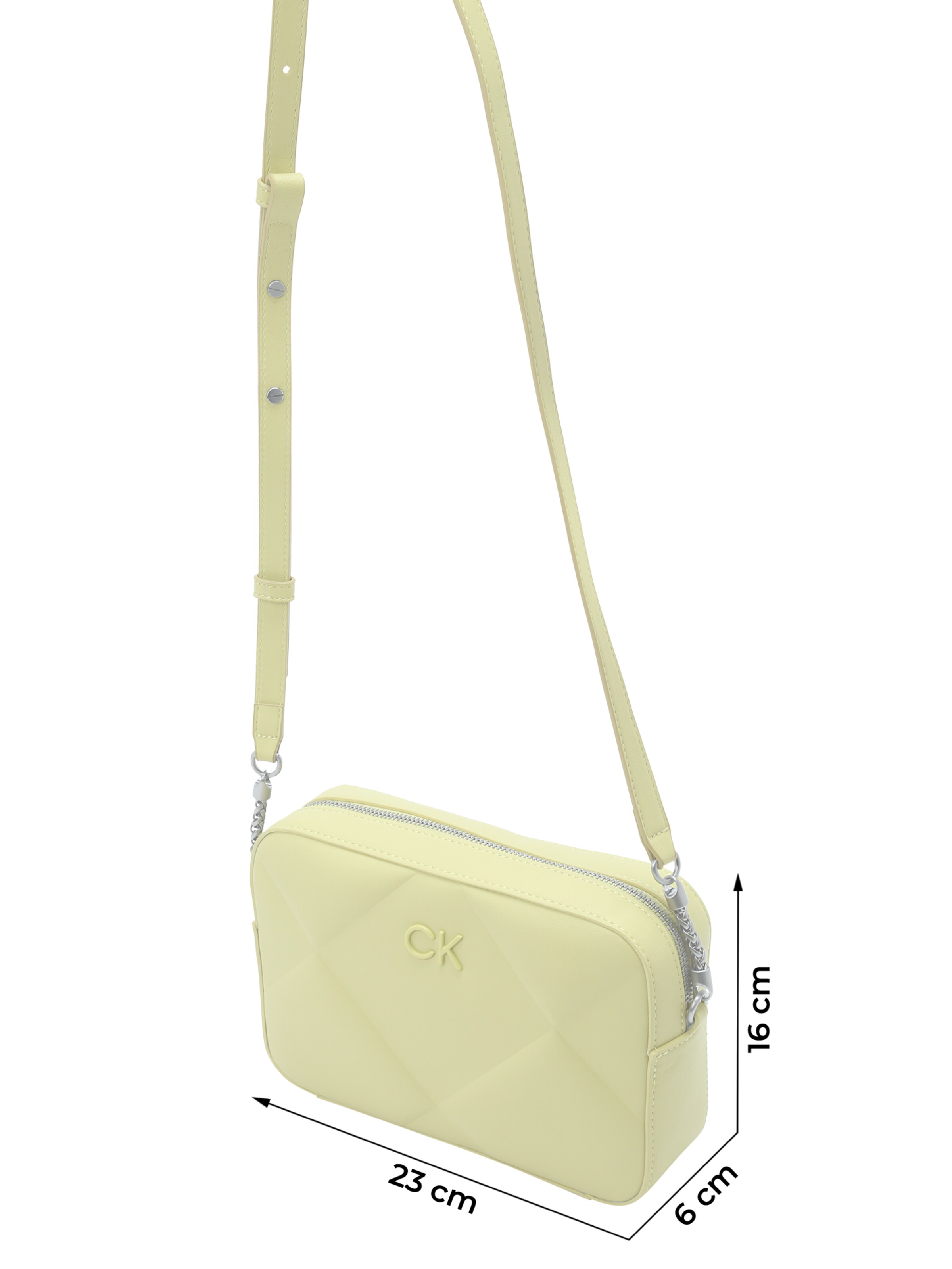 Calvin Klein Crossbody Bag 'Re-Lock' in Yellow