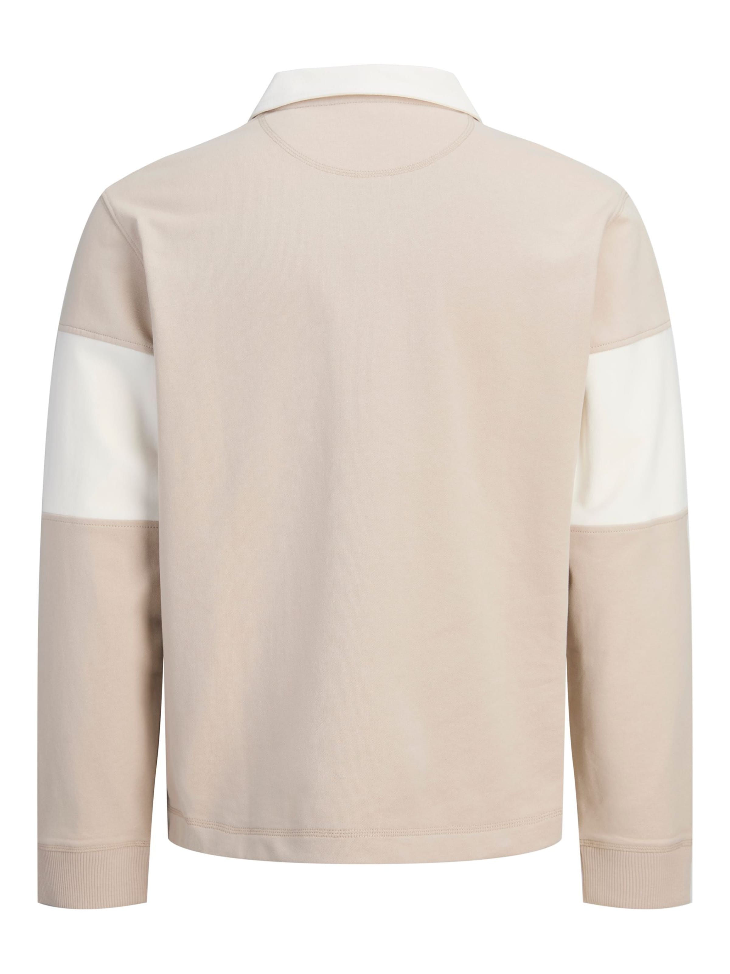 JACK & JONES Sweatshirt in Beige