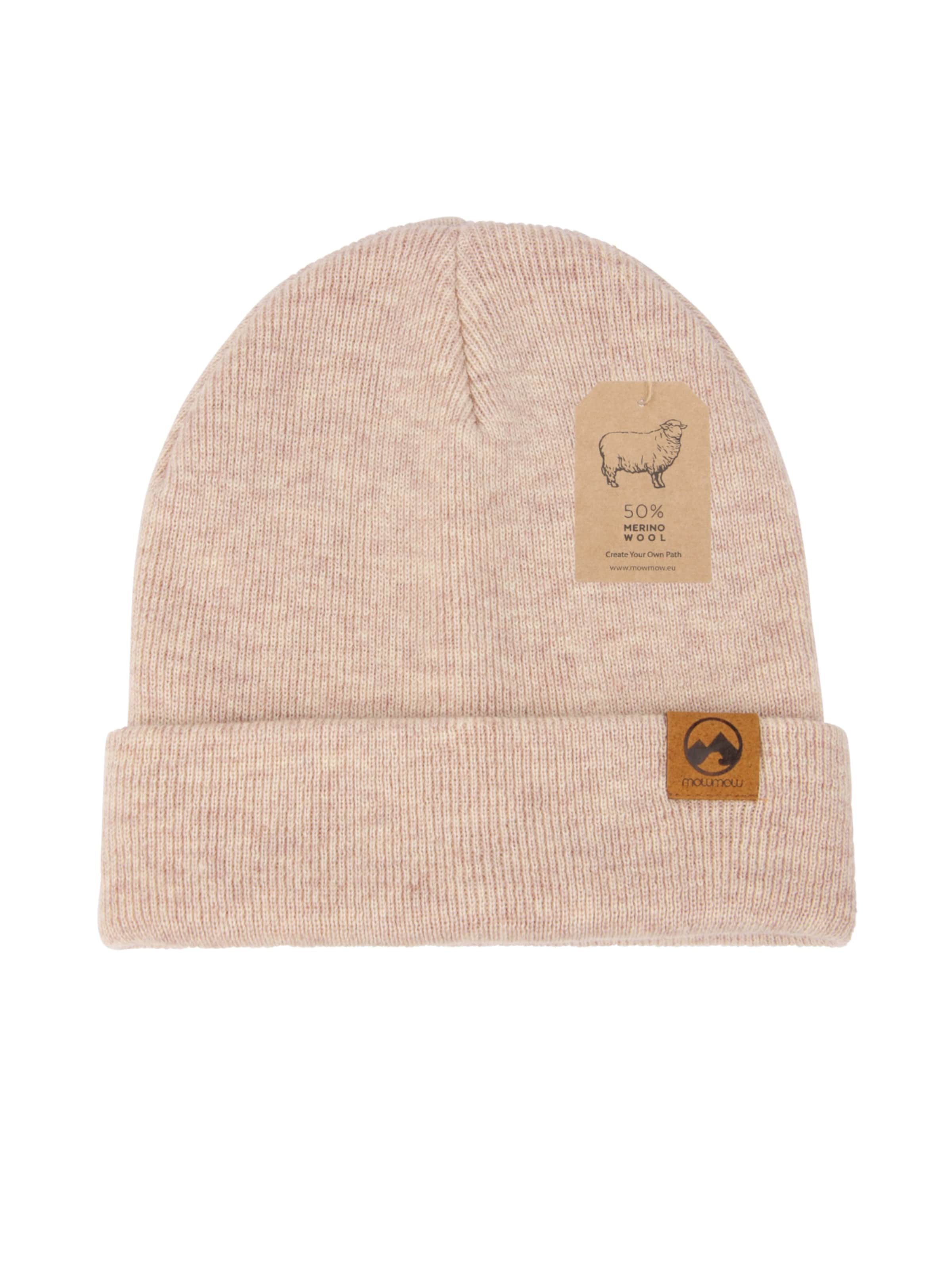 Mowmow - Gorro deportivo en beige: frente