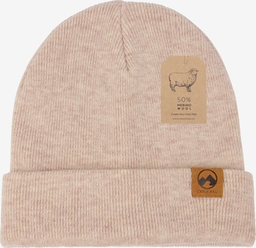 Mowmow - Gorro deportivo en beige: frente