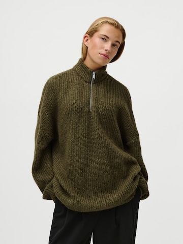 LeGer by Lena Gercke Свитер 'Inge' в Зеленый: спереди