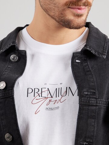 Jack & Jones Premium Футболка 'Blaharold' в Белый